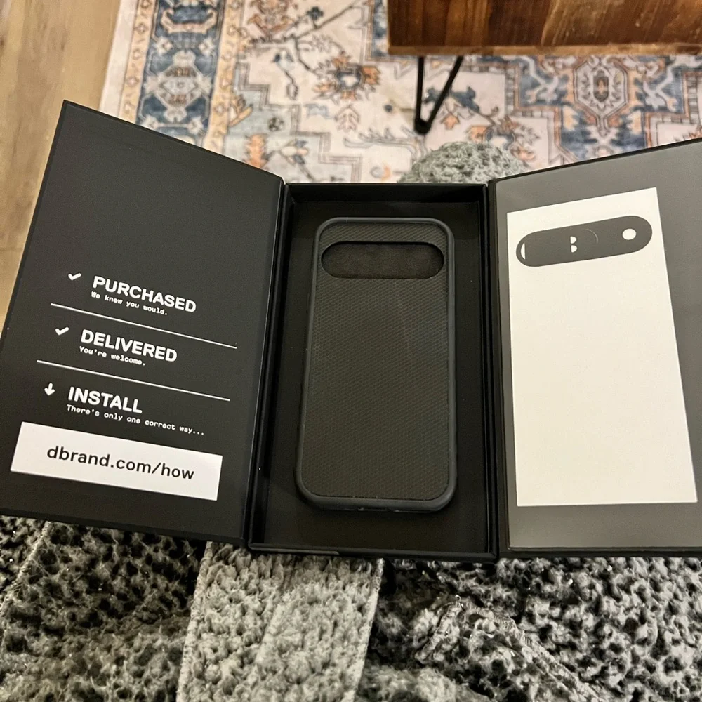 Dbrand Black Phone Case pixel 9
